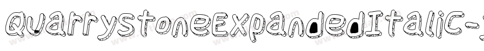 QuarrystoneExpandedItalic-yv5Z字体转换