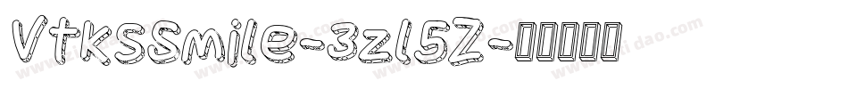 VtksSmile-3zl5Z字体转换 VtksSmile-3zl5Z字体转换