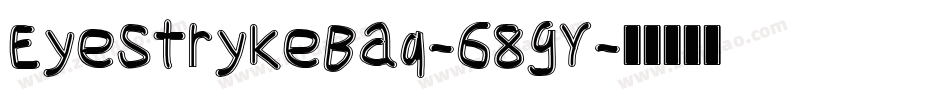 EyeStrykeBaq-68gY字体转换