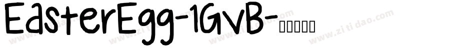 EasterEgg-1GvB字体转换