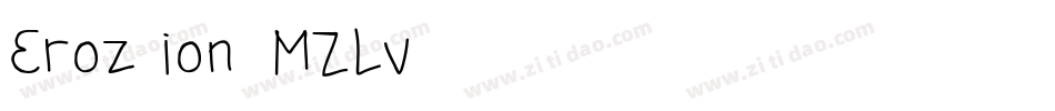 Erozion-MZLv字体转换