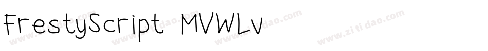 FrestyScript-MVWLv字体转换