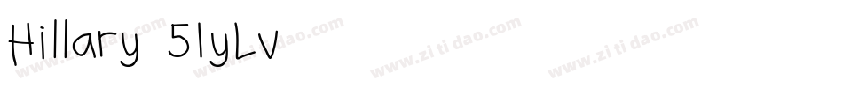 Hillary-51yLv字体转换