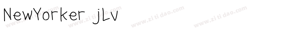 NewYorker-jLv字体转换
