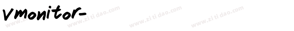 vmonitor字体转换