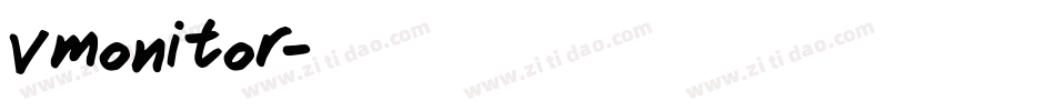vmonitor字体转换