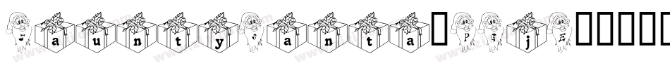 JauntySanta-PGjE字体转换