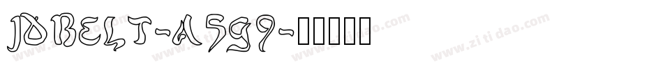 JdBelt-a5g9字体转换