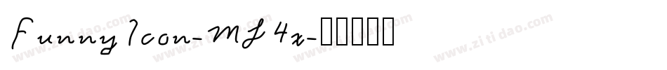 FunnyIcon-ML4x字体转换