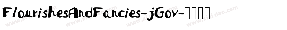 FlourishesAndFancies-jGov字体转换 FlourishesAndFancies-jGov字体转换