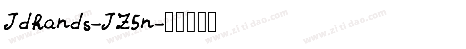 Jdhands-JZ5n字体转换