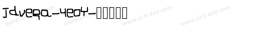 Jdvega-4eoY字体转换