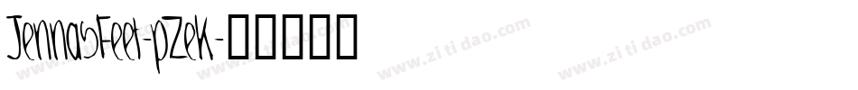JennasFeet-pZeK字体转换