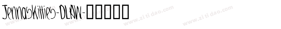 JennasKitties-DLAW字体转换