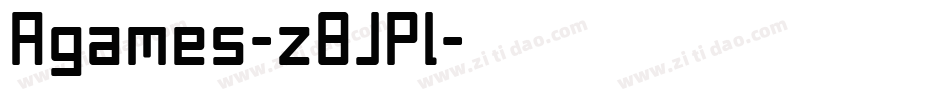 Agames-z8JPl字体转换