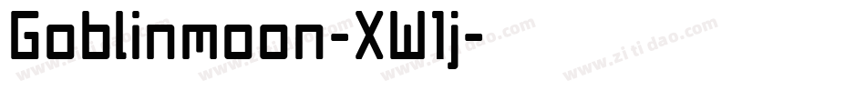 Goblinmoon-XW1j字体转换