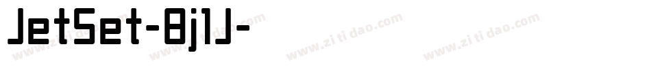 JetSet-8j1J字体转换