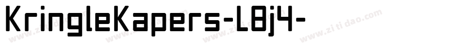 KringleKapers-L8j4字体转换