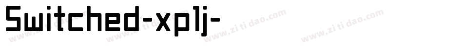 Switched-xp1j字体转换