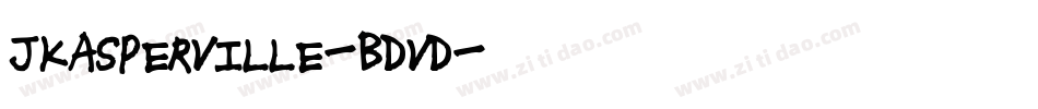 Jkasperville-Bdvd字体转换