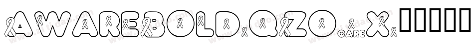 AwareBold-qZo3x字体转换