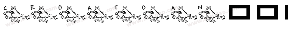 croatoan字体转换