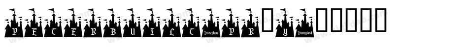 Peterbuilt-pR6y字体转换