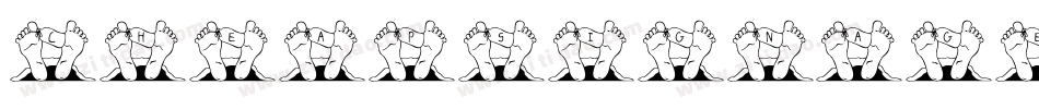 CheapsignageStandard-KV1D字体转换