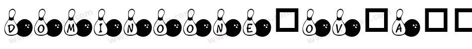 DominoOne-ov8A字体转换