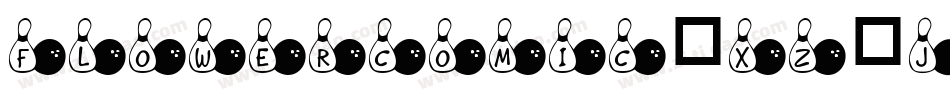 Flowercomic-XZ2j字体转换