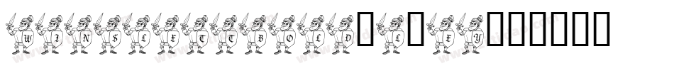 WinslettBold-L7Ey字体转换