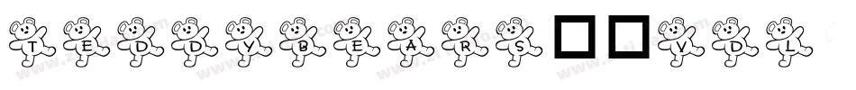 Teddybears2-vdLZ字体转换