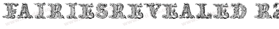 FairiesRevealed-RzGe字体转换