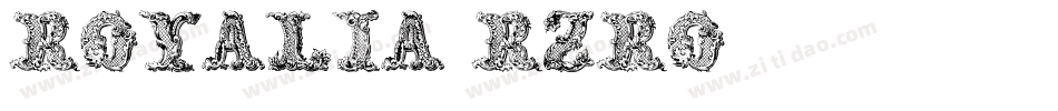 Royalia-RzRo字体转换