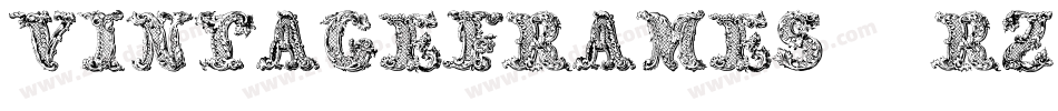 VintageFrames3-32RZ字体转换