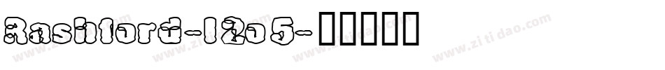 Rashford-l2o5字体转换