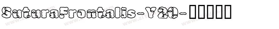 SuturaFrontalis-Y2O字体转换
