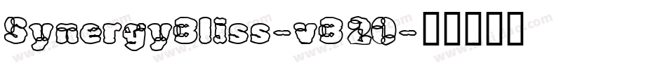 SynergyBliss-vB2O字体转换