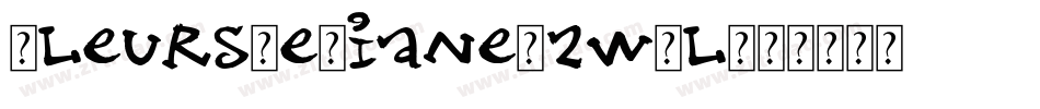 FleursDeLiane-2wZl字体转换