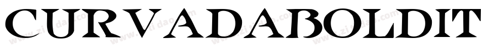 CurvadaBoldItalic-1EdZ字体转换
