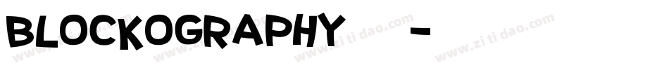 Blockography转换器字体转换