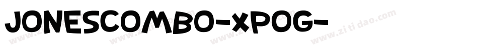 JonesCombo-XPOg字体转换
