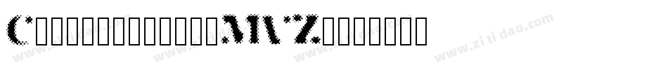 Campanileflf-MVZn字体转换