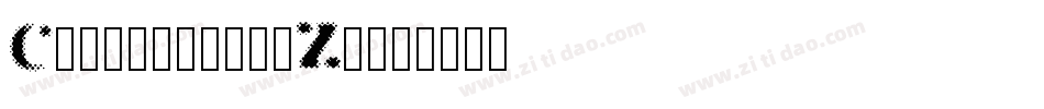Catalina-eoZn字体转换