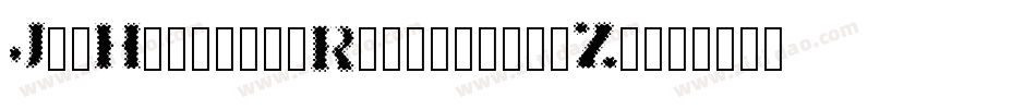 JotHalftoneRegular-81Zn字体转换