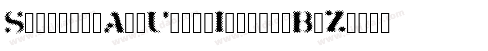SchwabenAltUnz1aItalic-BqZn字体转换