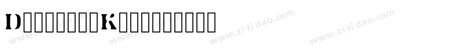 Diamond-K7z7字体转换