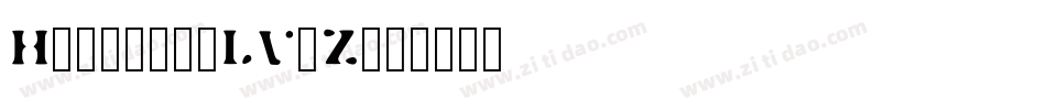 Houston-LV7Z字体转换