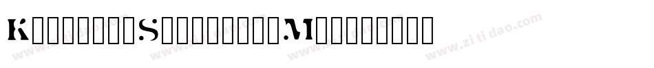 KitaharaScript-owM7z字体转换