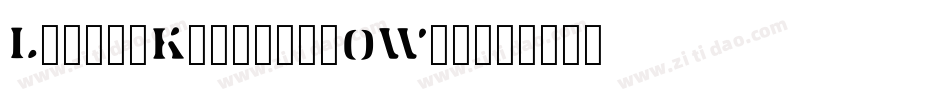 LembahKidang-2OW4v字体转换